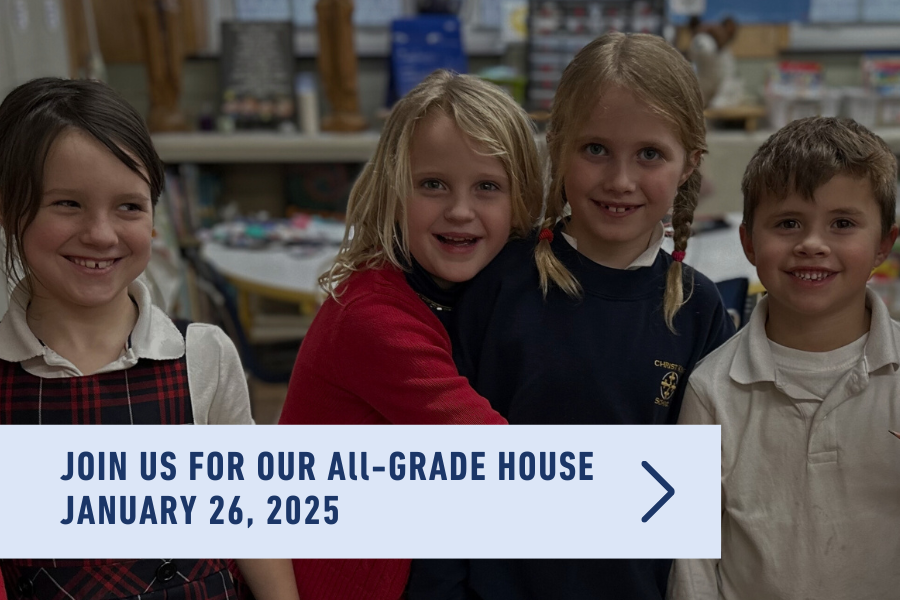 Join us for our All-Grade Open House on January 26, 2025